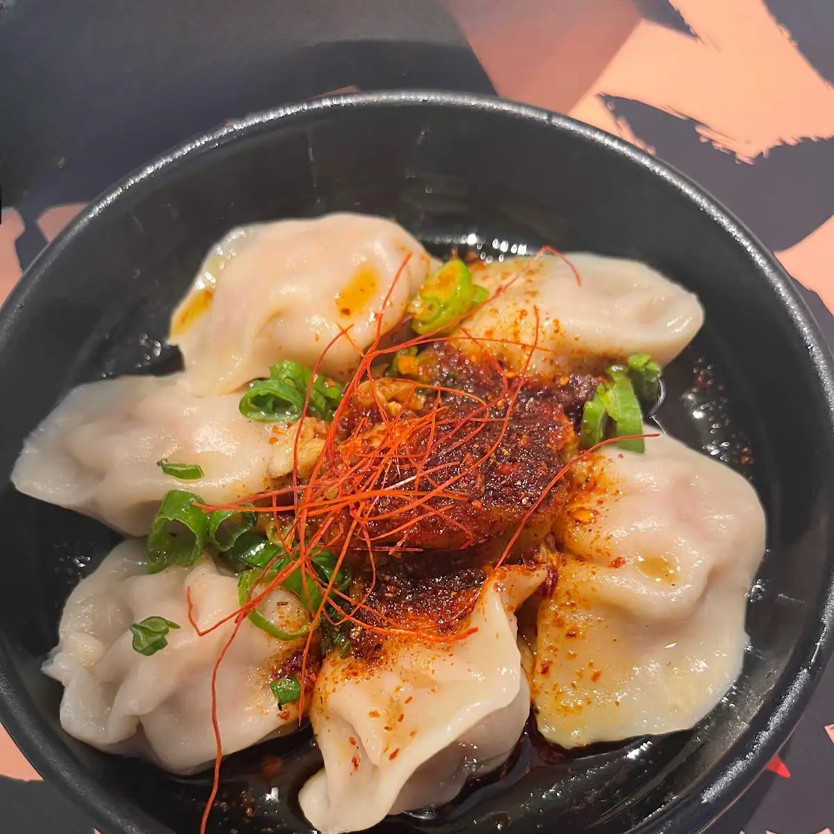 油泼饺子 Xi'an Style Hot Oil Dumpling